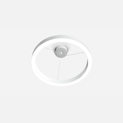 Светильник подвесной кольцо AltoLight Aura D500, потолочная чаша в комплекте