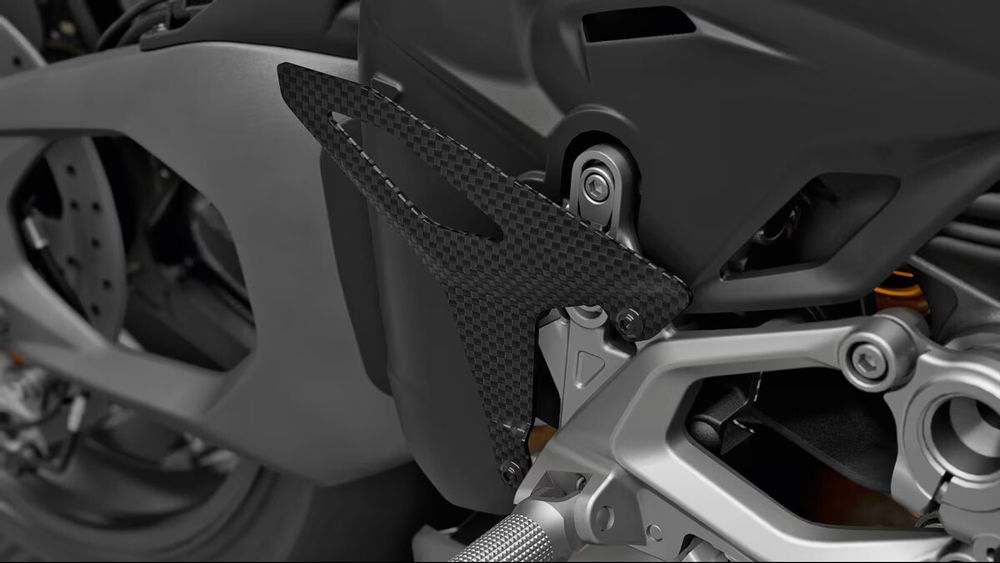 96982221AA DUCATI CARBON HEEL GUARDS (SF V4)