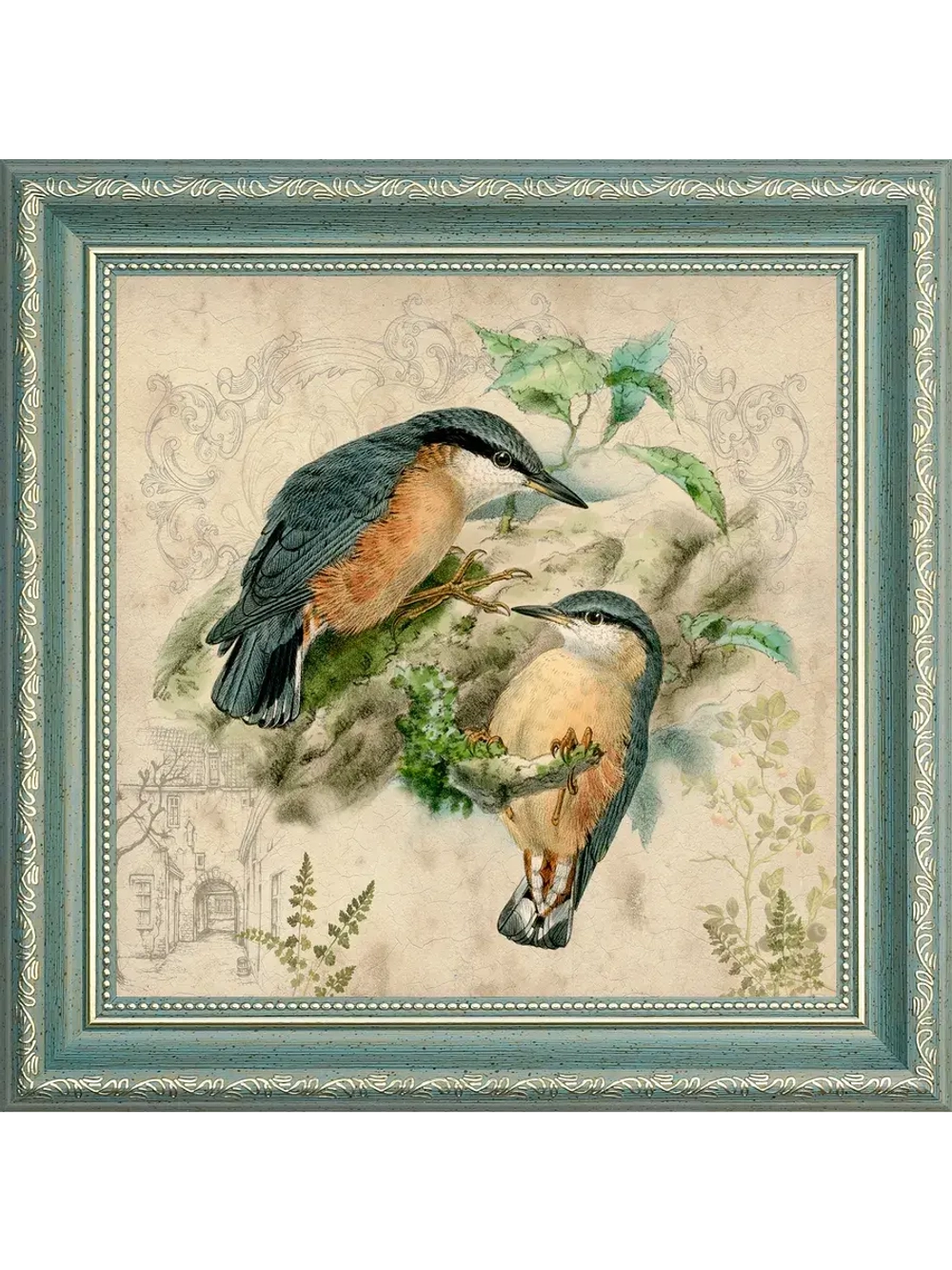 Картина на стену интерьерная на холсте 25*25 см