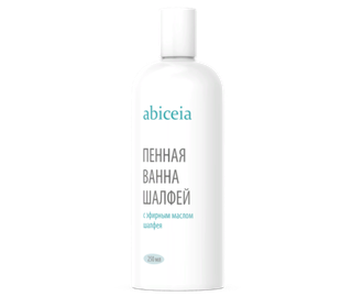 Средство для ванн пенное Шалфей 250 мл 