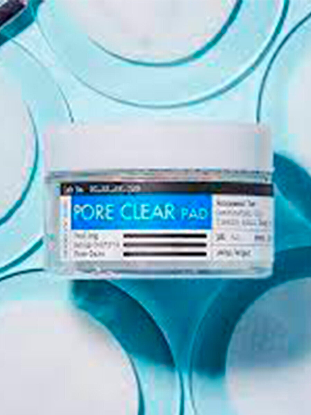 Отшелушивающие пэды с BHA-кислотами Derma Factory Pore clear pad, 40 шт