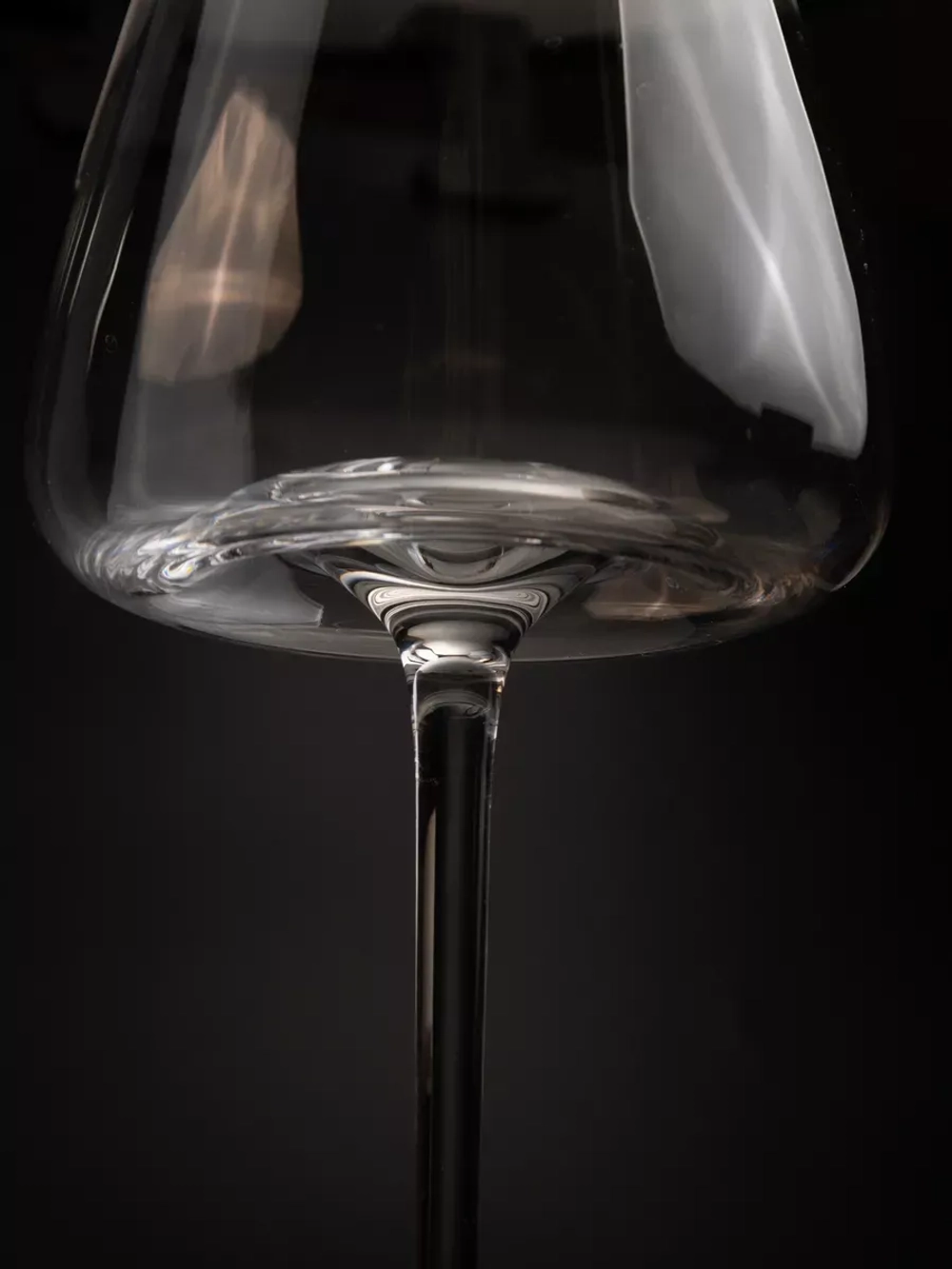 Бокал для вина на длинной ножке, 550 мл, 2 шт