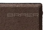 Тротуарная плитка Braer Лувр, Коричневый, 100х100 мм, 60 мм