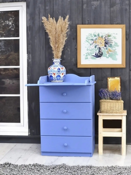 Пеленальный комод деревянный Алиса 4 ящика, 60х44х88 см