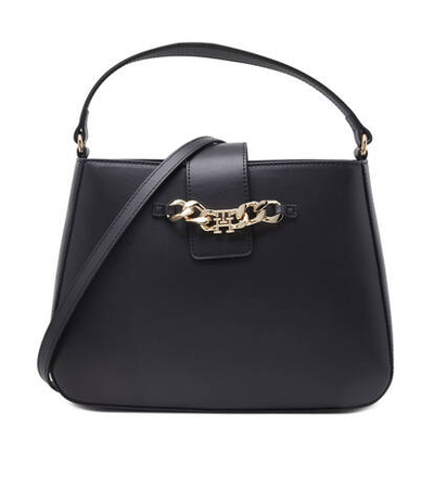 Сумка через плечо TH LUXE SATCHEL Tommy Hilfiger - черный(AW0AW15606)