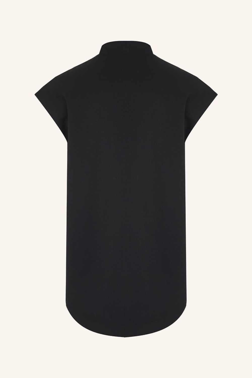 Жилет чёрный шерсть