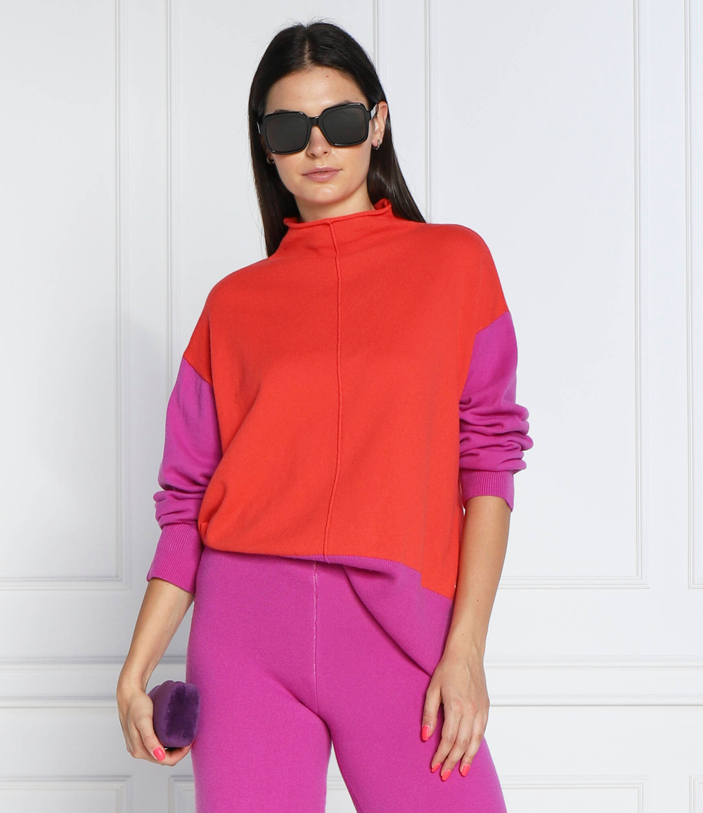 свитер Liviana Conti - красный(F2WC20)