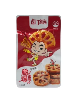 Хрустящие ломтики корня лотоса острые 26 г * 20 шт