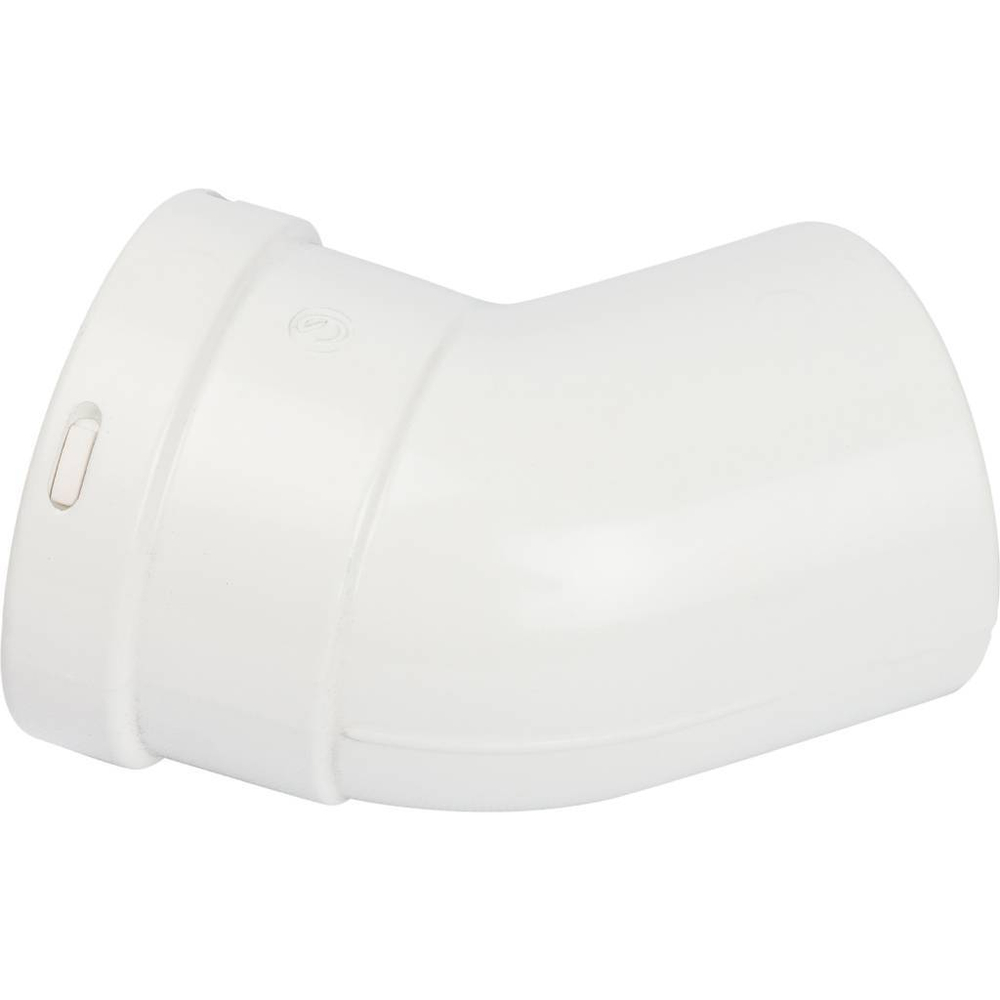 Элемент дымохода отвод 45° п/м Ø80