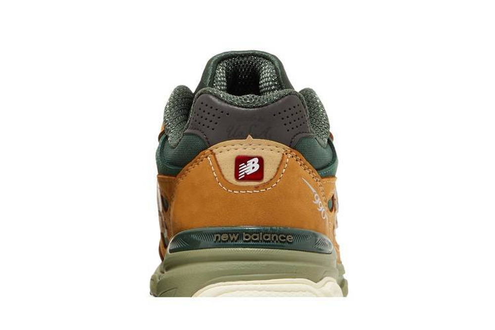 Кроссовки Teddy Santis X New Balance Nb 990 V3 "Brown Olive"
