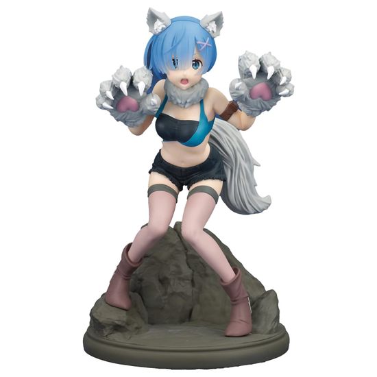 Фигурка Re:Zero Starting Life In Another World, Rem, 18 см / Фигурка по мотивам аниме "Re: Zero – жизнь с нуля в альтернативном мире", Рем, 18 см