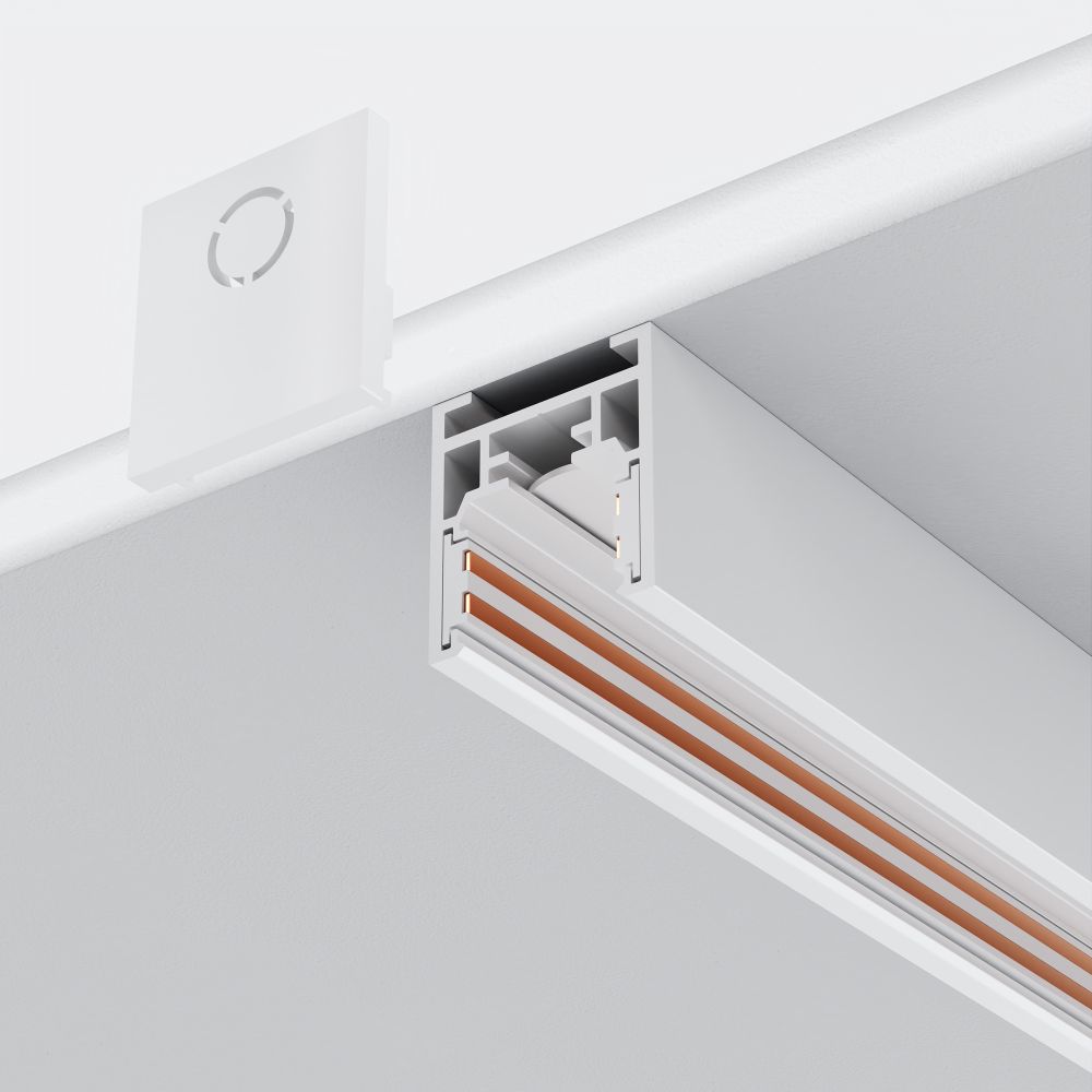 Заглушки для накладного низкопрофильного шинопровода 2шт. Maytoni Exility TRAM034EC-41W