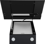 Кухонная вытяжка MAUNFELD Bridge Line 50 черный\вставка сатин фото 3