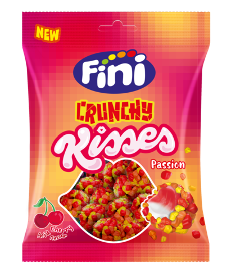 Мармелад FINI Хрустящие поцелуи со вкусом ежевики