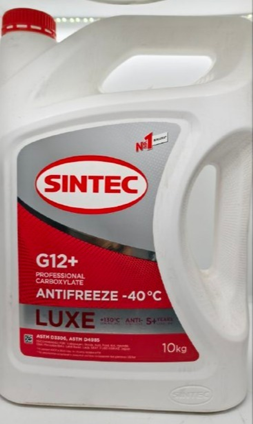Антифриз Sintec LUXE G12 красный -40 5кг