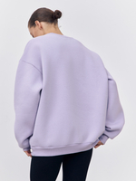 Свитшот (с начесом) Сиреневый