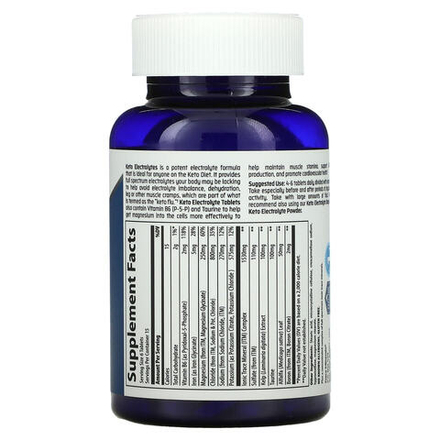 Trace Minerals ®, кето-электролиты в таблетках, 90 таблеток