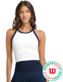 Женский топ теннисный Wilson On The Daily Brami - белый