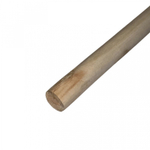 Черенок для щетки деревянный 22 мм 120 см (без резьбы) Samtools