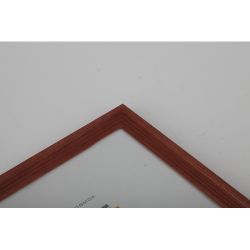 Фоторамка Image Art С18 10х10 деревянная из сосны, цвет красное дерево, вставка стекло | Деревянные со стеклом