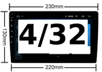 Магнитола Андроид Серия Премиум Topway с модулем 4G под сим карту 9 дюймов DSP(7862)