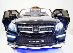 Детский электромобиль River Toys Mercedes-Benz GL63 A999AA черный