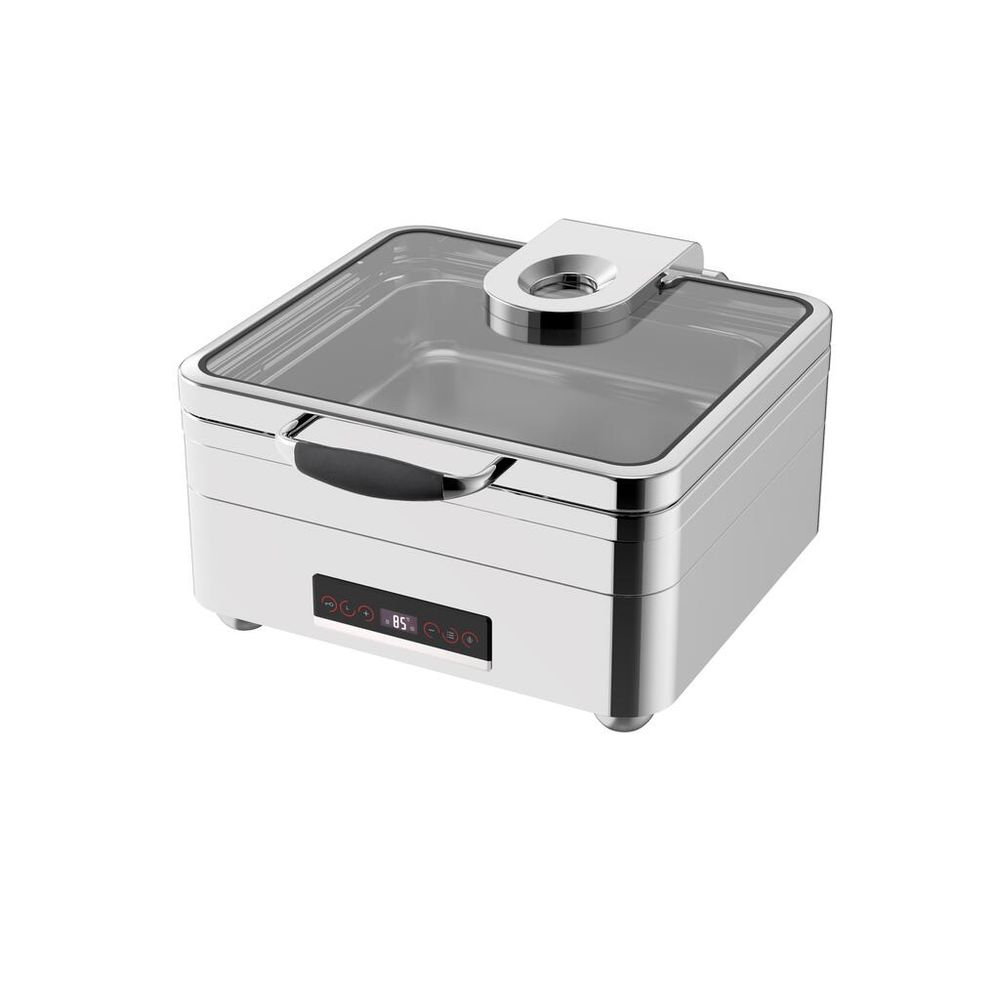 Мармит электрический 9 л 2/3*100 с откидной крышкой и окном с черным дисплеем " " SUNNEX