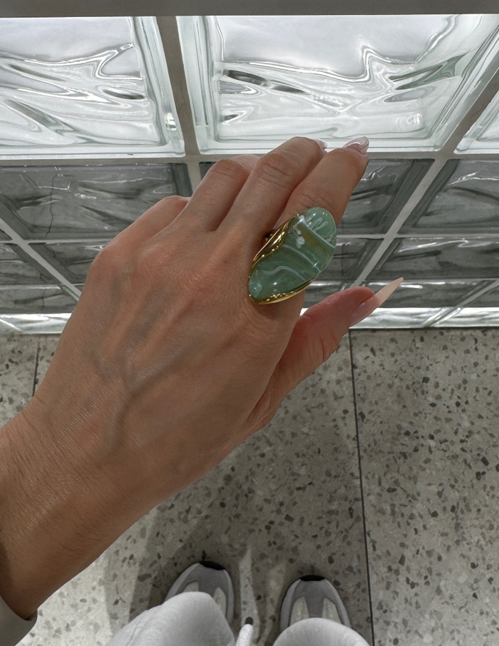 Кольцо jewel teal