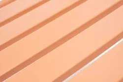 "Дионис" стул стальной, цвет светло-коралловый