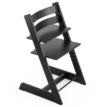 Стульчик Stokke Tripp Trapp Oak Black, черный
