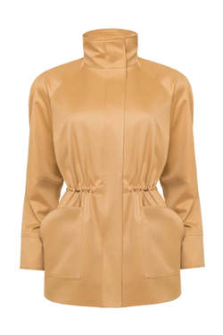 «Espresso foam» Парка с карманами на кулисе.