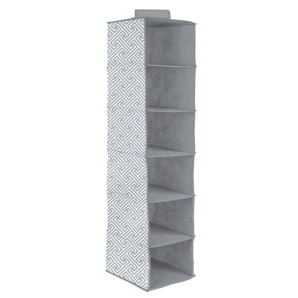 Кофр подвесной "Орнамент" 6 секций , Д1200 Ш300 В300, серый