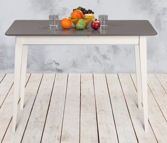 Стол Арека ПР 1300х800 (бук/тон шале/тон подстолья 1/ножка 7)