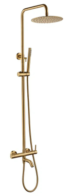 Душевая система Grocenberg GB7099GL золотой брашированный