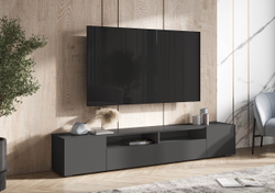 Тумба под ТВ «Денвер» Графит 200 см