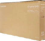 Телевизор LED Samsung 43" UE43DU7100UXRU Series 7 черный 4K Ultra HD 60Hz DVB-T2 DVB-C DVB-S2 USB WiFi Smart TV