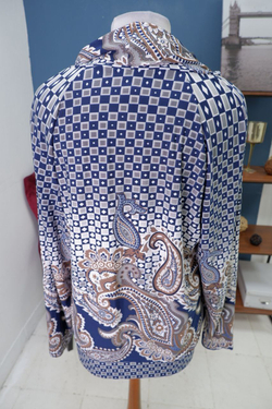 Блуза Bartelli с принтом 58 размер