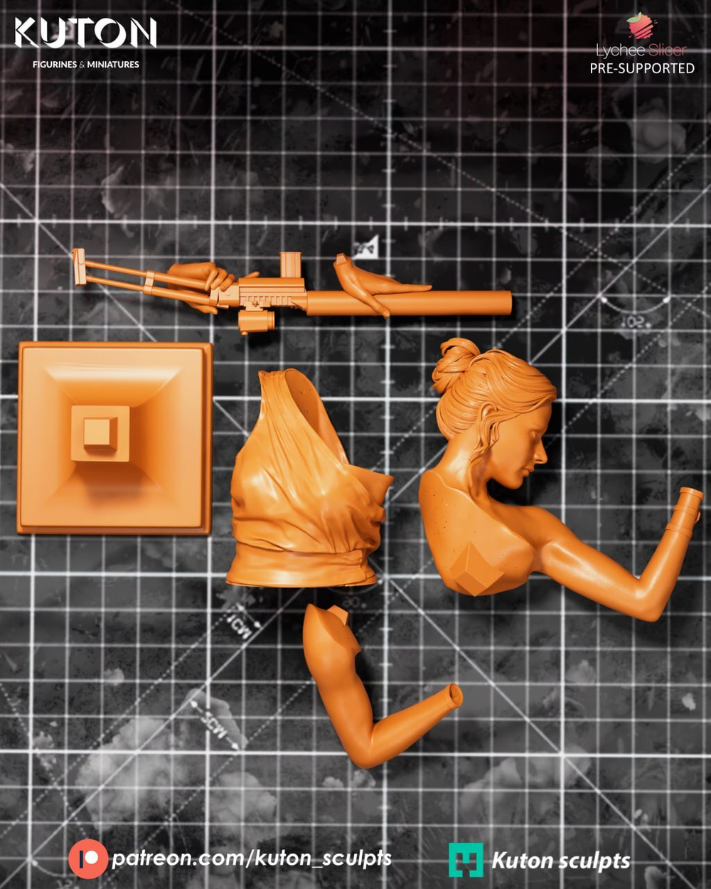 Лиза Наемный убийца Фигурка