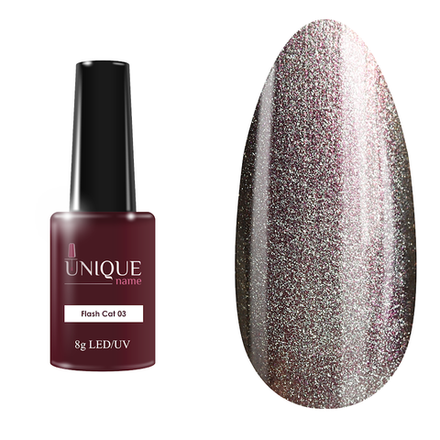 Unique Гель-лак Flash Cat 03 (8ml)