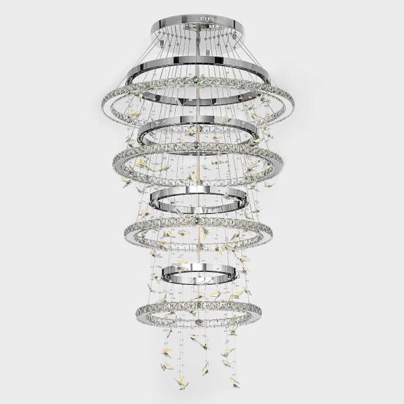 Люстра хрустальная с пультом Citilux ETERA CL322090