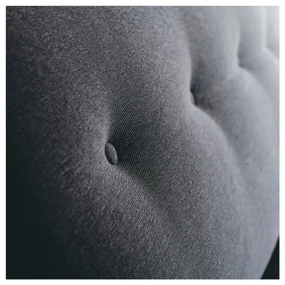 2-местный диван - IKEA ESSEBODA, 94x96x192см, черный,  ЭССЕБОДА ИКЕА