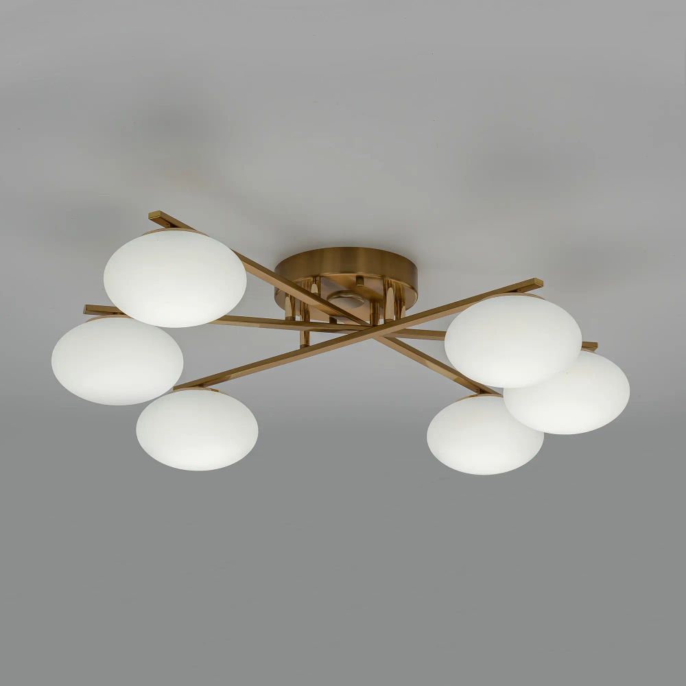 Citilux ATMAN SMART CL226A163 LED RGB Умная люстра Бронза