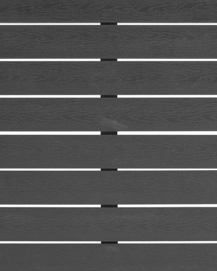 Sirley Уличный стол из черного алюминия 70 x 70 см