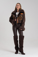 Дублёнка Roberta Biagi