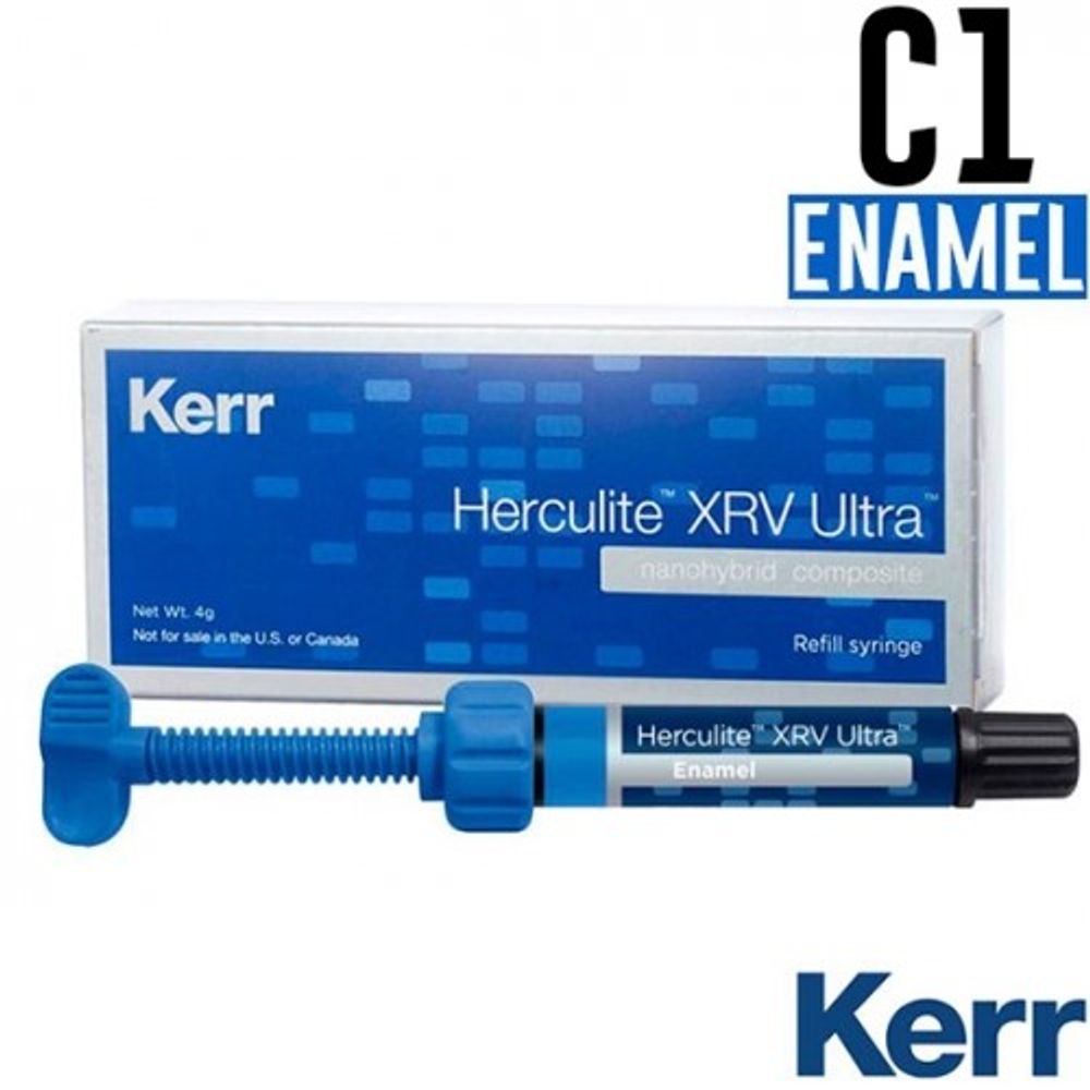 Herculite XRV Ultra Enamel C1, шприц 4гр, наногибридный композит