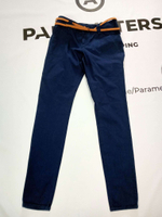 Брюки женские denim VERO MODA с двойным пояском.Цвет тёмно-синий.Размер taille S - 42/44 русский