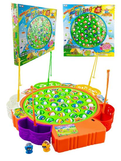 Игровой набор «Веселая рыбалка» 45 рыбок