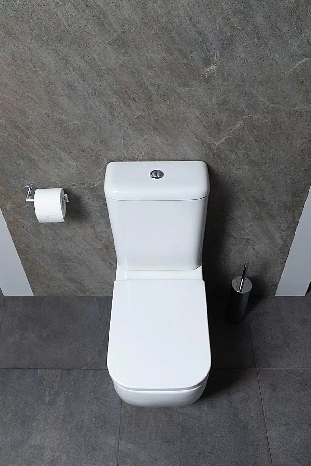 Унитаз Allen Brau Infinity 4.21001.20+4.21002.20 безободковый, с бачком, с крышкой микролифт, белый