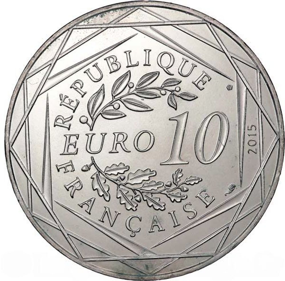 France 10 Euro 2015 – Astérix and the Values of the Republic: Liberté à Cheval. Silver Coin from the "Astérix and the Values of the Republic" Series