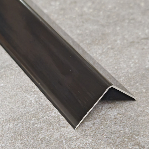 Угол 25*25мм "DO-1" 2,7м Черный глянец анод. алюм.